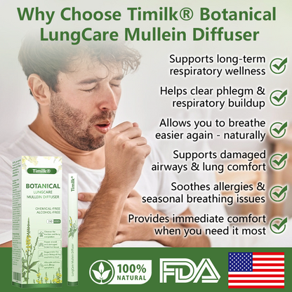 Timilk® Botanical LungCare Mullein Diffuser👍