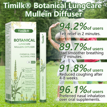 Timilk® Botanical LungCare Mullein Diffuser👍